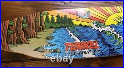 Rare Tunnel Redwood Plank Longboard Skateboard Surfer Deck Only California USA
