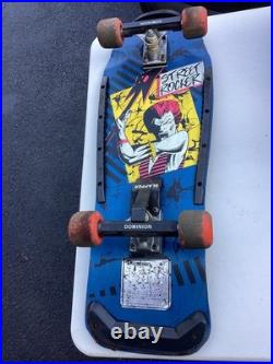 Rare VTG 1980s Street Rocker Skateboard Old School Retro Complete Rare Graphic