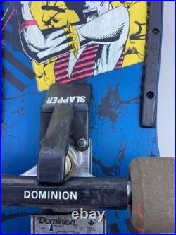Rare VTG 1980s Street Rocker Skateboard Old School Retro Complete Rare Graphic