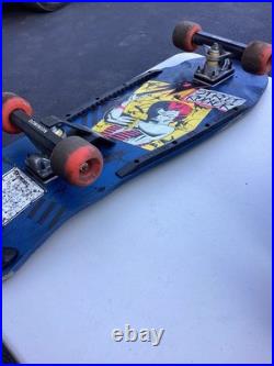 Rare VTG 1980s Street Rocker Skateboard Old School Retro Complete Rare Graphic