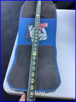 Rare VTG 1980s Street Rocker Skateboard Old School Retro Complete Rare Graphic