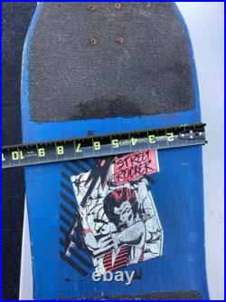 Rare VTG 1980s Street Rocker Skateboard Old School Retro Complete Rare Graphic