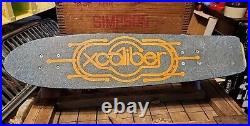 Rare Vintage 1970's X-CALIBER Skateboard And Trucks
