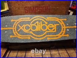 Rare Vintage 1970's X-CALIBER Skateboard And Trucks
