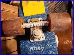 Rare Vintage 1970's X-CALIBER Skateboard And Trucks