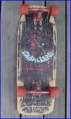 Rare Vintage 1981 Steve Caballero Powell Peralta Skateboard Complete Old School