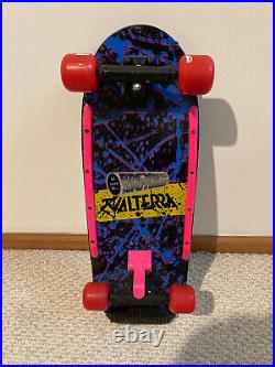 Rare Vintage 1984 VALTERRA BACK TO THE FUTURE Skateboard WithSticker! Great