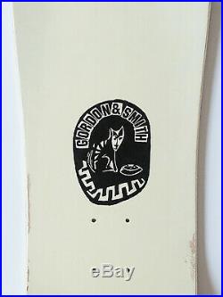 Rare Vintage 1990 Gordon And Smith G&S Neil Blender PigCat Whitedip Skateboard