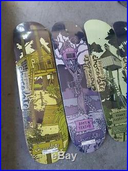 Rare Vintage 20 Years Evan Hecox Chocolate Tree house skateboard Series NOS Girl