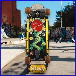 Rare Vintage 80's Ninja Dragon Master Skateboard Collectible