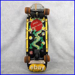 Rare Vintage 80's Ninja Dragon Master Skateboard Collectible