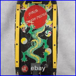 Rare Vintage 80's Ninja Dragon Master Skateboard Collectible