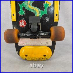 Rare Vintage 80's Ninja Dragon Master Skateboard Collectible