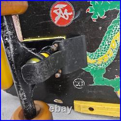 Rare Vintage 80's Ninja Dragon Master Skateboard Collectible