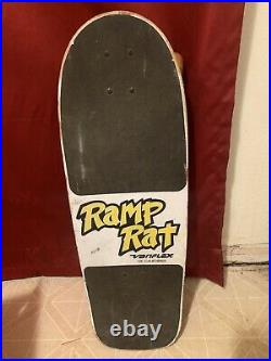Rare Vintage Variflex Ramp Rat Skateboard, Street Rage Wheels Cloud Bushings