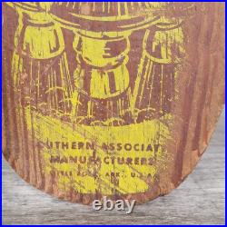 Rare Vintage Wood Skateboard Apollo USA SkateShip 1960's Southern Associated