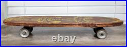Rare Vintage Wood Skateboard Apollo USA SkateShip 1960's Southern Associated
