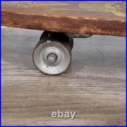 Rare Vintage Wood Skateboard Apollo USA SkateShip 1960's Southern Associated