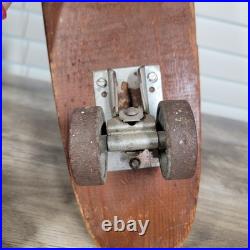 Rare Vintage Wood Skateboard Apollo USA SkateShip 1960's Southern Associated