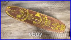 Rare Vintage Wood Skateboard Apollo USA SkateShip 1960's Southern Associated