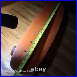 Rare vintage Fiberglass & wood skateboard Targa wheels CALIFORNIA SLALOM trucks