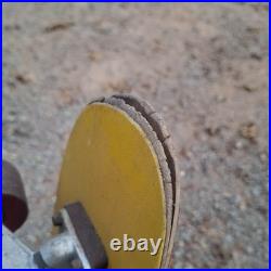 Rare vintage Fiberglass & wood skateboard Targa wheels CALIFORNIA SLALOM trucks