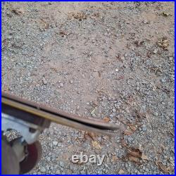 Rare vintage Fiberglass & wood skateboard Targa wheels CALIFORNIA SLALOM trucks