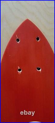 Reissue Red Henry Hester Fibreflex slalom deck