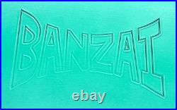 Restored Vintage Aluminum Banzai Skateboard 1970s