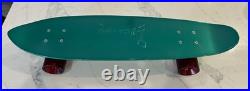 Restored Vintage Aluminum Banzai Skateboard 1970s