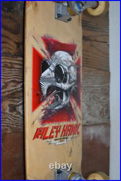 Riley Hawk Skateboard Chicken Skull Baker Vintage
