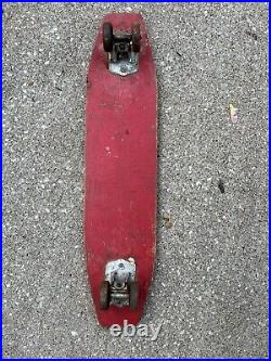 Rinky-Dink Surf Board Skateboard Vintage Steel Wheels 1960s