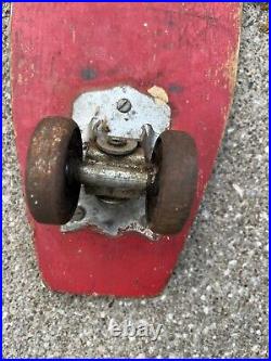 Rinky-Dink Surf Board Skateboard Vintage Steel Wheels 1960s