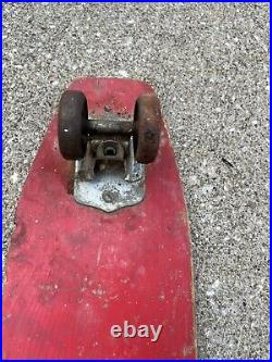 Rinky-Dink Surf Board Skateboard Vintage Steel Wheels 1960s