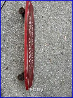 Rinky-Dink Surf Board Skateboard Vintage Steel Wheels 1960s