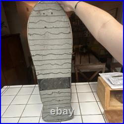 Rob Roskopp Designs Vintage Skateboard Deck Black with Graphic Classic Collector