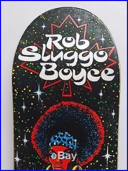 Rob Sluggo Boyce Afro Chick and Tiger Skateboard Deck World Industries