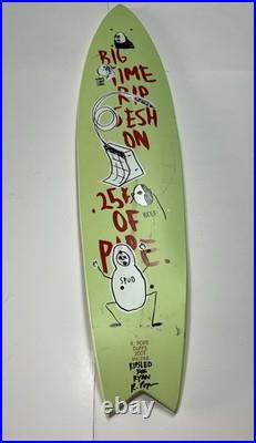 Ryan Pope Duffs 2007 Limited Skateboard Deck #90/200 Signed Ripsled For Ryan