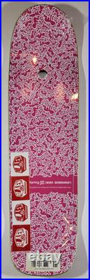SEALED Keith Haring X Alien Workshop Skate Deck MONSTER Pink & Black NEW