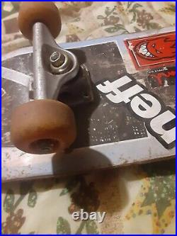 SHUT Skates Skateboard Rare ROUGH SHAPE