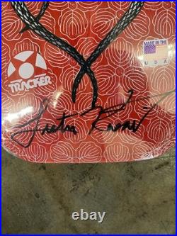 SIGNED Tracker Lester Kasai TWIN DRAGON Skateboard deck ALVA, HOSOI, SIMS