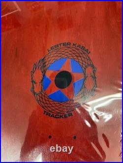 SIGNED Tracker Lester Kasai TWIN DRAGON Skateboard deck ALVA, HOSOI, SIMS