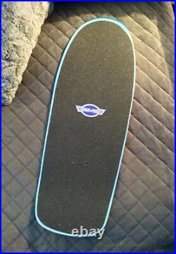 SIMS Brad Bowman Classic Hand-made Tribute skateboard (BLUE) Dogtown Alva
