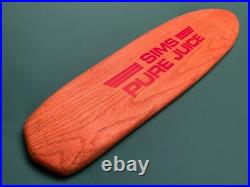 SIMS PURE JUICE 30 NOS KICKTAIL ORIGINAL Vintage Skateboard 70s