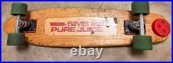SIMS PURE JUICE 30 NOS KICKTAIL ORIGINAL Vintage Skateboard 70s