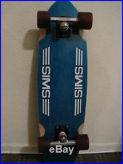 SIMS skateboard+vintage ACS trucks, Sims SNAKE wheels