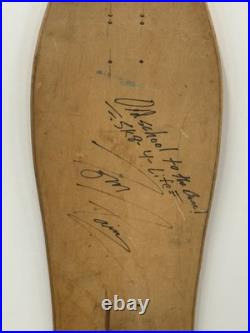 SIMS vintage Signed Insane TOM FAIN Skateboard Deck Pure Juice Dogtown Vans