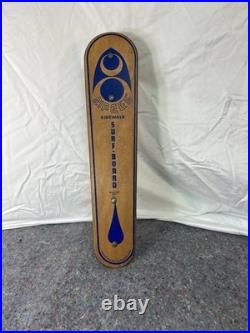 SKATEBOARD 1960's ZIPEES M 369 SIDEWALK SURF BOARD OLYMPIC METAL WHEELS