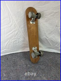 SKATEBOARD 1960's ZIPEES M 369 SIDEWALK SURF BOARD OLYMPIC METAL WHEELS
