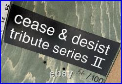 SKATEBOARD NOS CEASE AND DESIST MARK GOZALES SKULL AND BANANA Santa Cruz